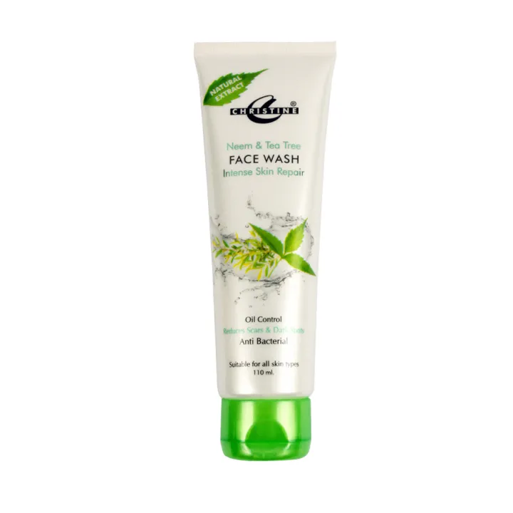 Christine%20Whitening%20Neem%20&%20Tea%20Tree%20Face%20Wash%20110ml%20-%20Image%202
