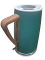 Swan Nordic Jug Kettle, 1.7 Litre, Pine Green, Rapid Boil, Wood Effect Handle, Scandi Design, Soft Touch Housing and Matte Finish, 3kw, SK14610GREN Note.(handle color miner damage). 