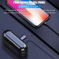 Topewon F9 Wireless Earphone IPX7 Waterproof Earbuds LED Display Built In HD Mic Headphone with 2000mAh Power. 