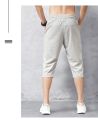 Men's Shorts Summer Breeches 2022 Thin Nylon 3/4 Length Trousers Male Bermuda Board Quick Drying Beach Black Men's Long Shorts. 