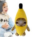 Anime Pillow Dolls Banana Cat Doll Banana Cat Plush Toy Stuffed Doll Plush Happy Cat Stuffed Toy Happy Cat Sad Crying Banana Cat Animals Toy Toy for Little Kids. 