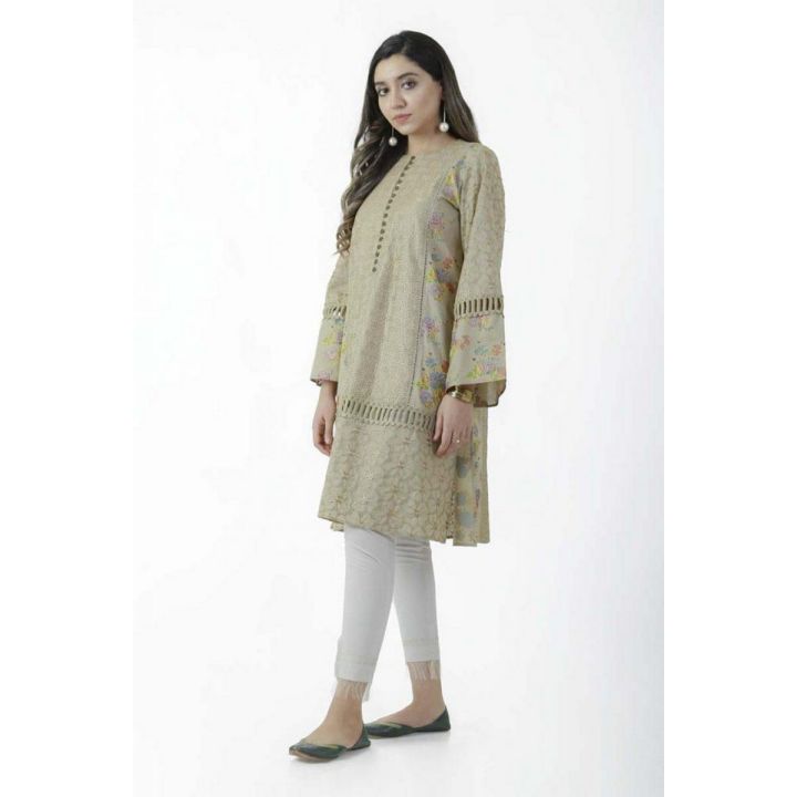 EGO Fall Collection 2019  Caramel  Beige Cotton Kurti For Women