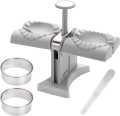 SAMOSA MAKER Automatic Dumpling Maker Household Double Head Automatic Dumpling Maker Press Mold Making Tool Easy to Use for Dumplings. 