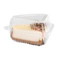 【shengxiong6525】100PCS Plastic Pie Pizza Box Snack Transparent Container Cake Packaging Boxes Plastic Transparent Cover. 