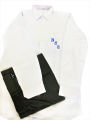 BSS Beaconhouse School System Boys School Uniforms White Stitched Pant Shirt. 