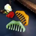 Natural Stone Gua Sha Massage Comb Head Body Scraping Reflexology Blood Scraping Hair Comb Scalp Care SPA. 
