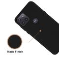 Motorola Moto G 5G 2020 - Black Rubber Soft Silicon Candy Shockproof Slim Back Cover Case Matte Finish Soft Back Case Cover. 