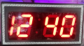 Modern Digital LED Wall Clock, Electric Clock Digits Electronic Clock 24 Hours time, Small OR Big Size. 