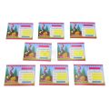 Masha And The Bear Invitation Cards - 4 Inch By 3 Inch - Invitation Cards - Masha And The Bear Theme - Multicolors - Girls - Pack Of 8. 