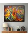 Mystical Men - Wall Art Painting Frame (Digital Artwork). 