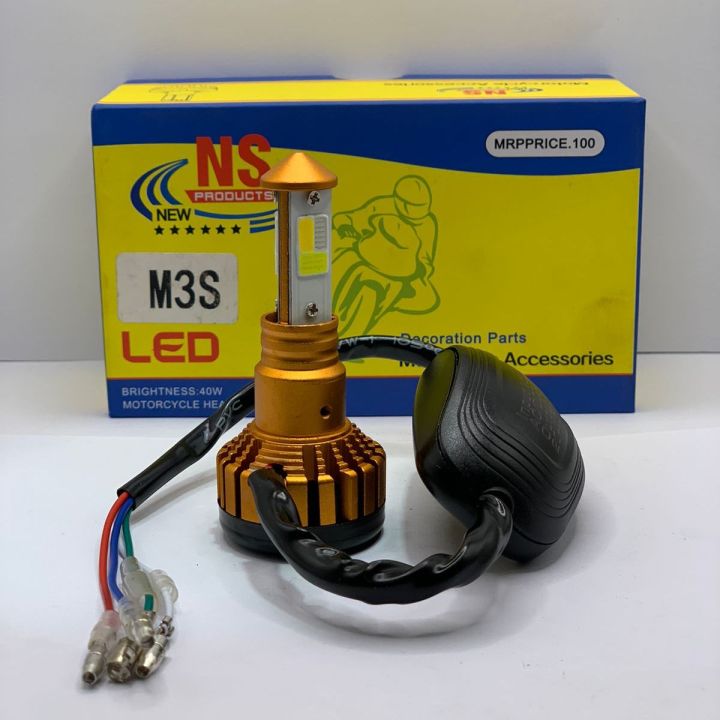 Motorcycle Led light / M3s Fan Led light for motorcycle / Motorcycle beam LED light