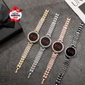 Luxurious Digital Bracelet Watch for Women & Girls - Full Diamond/Stone Studded LED Touch Screen Wristwatch. 