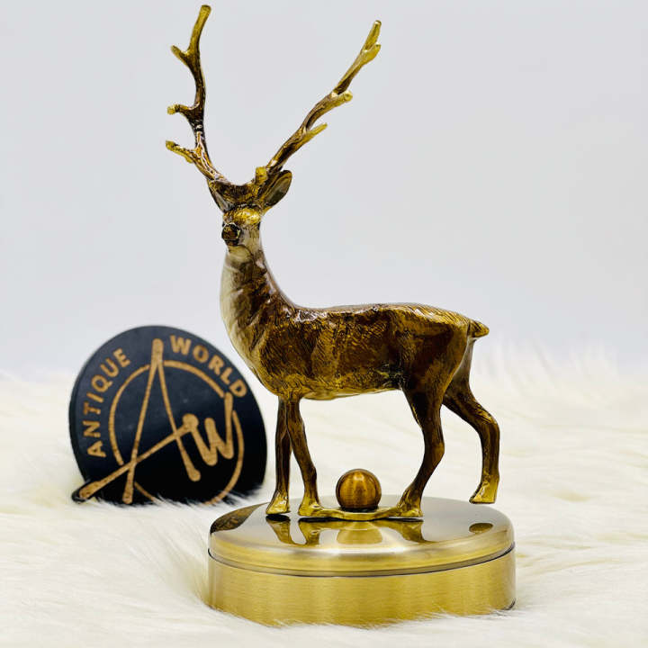 Brass Copper Deer Model