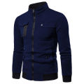Winter Pocket Zipper Jacket For Men/Stylish Zipper Pocket Style Jacket For Men/Upper For Men/Bomber Jacket For Men (Heavy Fleece Material). 
