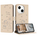 Phone Case for Tecno Spark GO 1,Cute Cartoon Cat Flip Wallet PU Leather Book Cover Case Card Slot Design. 