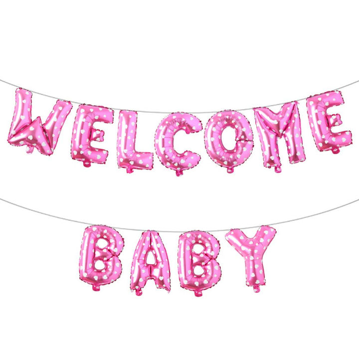 Welcome%20Baby%20Foil%20Balloons%20l%20Baby%20Shower,%20Welcoming%20home%20theme%20l%20Foil%20Balloon%20-%20Image%204