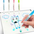 Children Non-toxic Magnets Record Fridge Memo Magnetic Whiteboard Pen Erasable Whiteboard Marker. 