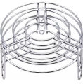 Stainless Steel Pan Stand - Heat Resistant Round Shape (20 cm). 