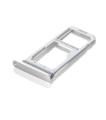 Samsung Galaxy S8 Plus SIM Tray Replacement Slot Jacket, Silver, Micro SD Card Tray, Easy Installation, Durable. 