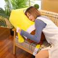 BENNETTGC 50cm Soft Creative Children Gift Stuffed Cartoon SpongeBob Patrick Toy Sofa Pillow Plush Doll. 
