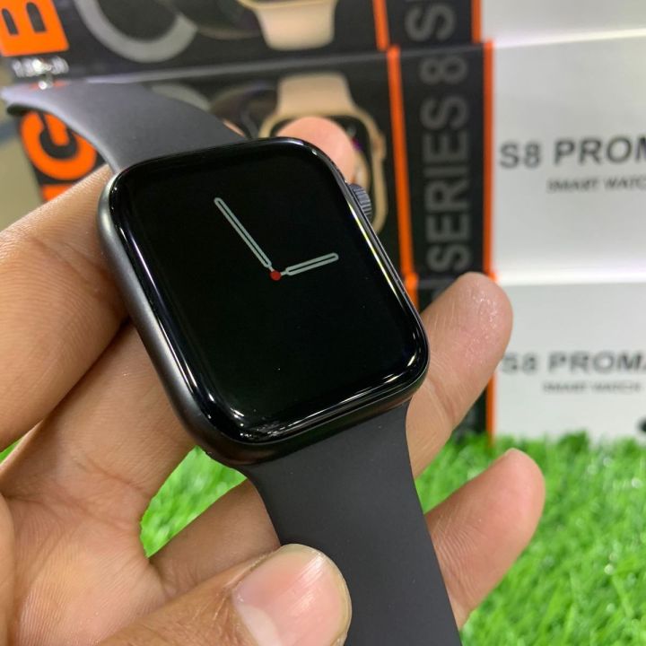 S8 PRO Max Series 8 Smart Watch With ALWAYS ON DISPLAY | 1.99'' Bezel Less Display | Bluetooth Calling | Health Fitness Tracking Features