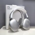 P9 Wireless Bluetooth Headphones with Mic Noise Cancelling Headsets Stereo Sound Earphones Sports Gaming Headphone Supports Noise Cancellation and TF. 