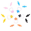 Swimming Ear Plugs & Nose Clip - Random colors. 