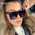 Latest Design Of 2025 Oversize Square Fashion Sunglasses For Men Full Black and Brown / Glasses for Mens and woman. 