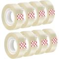 Pack of 8 Transparent Tape Clear 18 mm. 