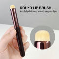 SACE LADY Round Lip Brush Professional Lip Makeup Tool [Color Evenly,Soft Texture,Easy to Apply]. 