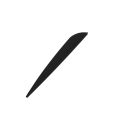100 Pack Arrows Vanes 4 Inch Plastic Feather Fletching for DIY Archery Arrows - 50 Pack Black & 50 Pack Green. 