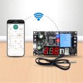 XY-WFTX Remote WIFI Thermostat Temperature Control Module NTC 10K 0.5M Relay Switch Temperature Controller Module. 