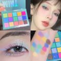 15 Colors Eye Shadow Palette Avocado Green All Matte Eyeshadow Palette Korean Eye Shadow Candy Color Matte Eye Makeup Maquillaje. 