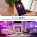 LOHAS LED E14 Smart Bulb, WiFi Candle Light Bulbs Colour Changing, Multi-Coloured RGB, RGBCW 2700K-6000K, Power 5W, Works with Alexa and Google Home, 2 Pack [Energy Class A+]. 