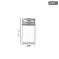 Glass Bottles Sample Jars Storage Vials Liquid Containers Home Decor Supplies. 