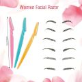 Pack of 3 Tinkle Eyebrow Razor, 3pcs twinkle razor set Facial Hair Remover Eyebrow Trimmer, Sharp Mini Makeup Shaper, Lip Razor Beauty Tool Eyebrow Trimmer and Shaper Pain free Alternative for Beautiful Eyebrows (Pack of 3). 