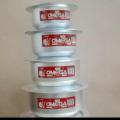 Silver Pot Set 4 Pieces (Pateli) (Handi) Cooking Kitchen Ware. 