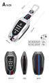 Honda Civic Rebirth 3-Button Ally Key Cover Case. 