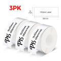 P15 Thermal Label Printer Similar as D11 D110 D101 Mini Label Maker Portable Sticker Label Machine or 3PK-6PK 12mm Label Paper PCardiaCP. 