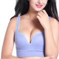 3D Seamless Wirefree Sports Padded Push-Up Bra For Fitness, Yoga, Gym. 