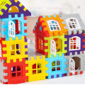 Simulation Modeling House Building Blocks Assembled Toys Kindergarten Early Education Educational Toys Square Building Blocks. 