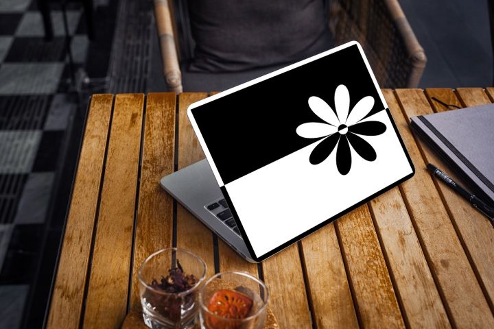 black-and-white%20Laptop%20Back%20Skin-Laptop%20Skin%20Vinyl%20Sticker%20Decal,%2013%2013.3%2014.6%2015%2015.4%2015.6%20inch%20Laptop%20Skin%20Sticker%20Cover%20-%20Image%202