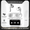A9 PRO TOUCH SCREEN ANC WIRELESS HEADSET TWS NOISE CANCELLING EARBUD BLUETOOTH HEADPHONE. 