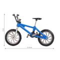 1 Pcs Finger BMX Bicycle Flick Trix Deck set Extreme Sports Functional Mountain Model Alloy Gadgets Novelty Gag Toys Mini Bikes. 