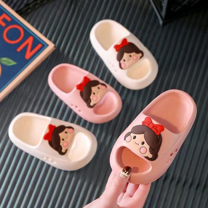 Children's Slippers Girls' Summer Outdoor Home Cartoon Cute Princess Slippers Children One Piece Dropshipping
