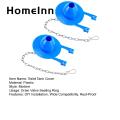 Rust-proof Stainless Steel Chain Toilet Flapper Universal Toilet Flapper Replacement with Water Saving Rubber Flush Valve Easy Diy Installation for Diy Toilet Flapper Installation. 
