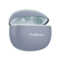 Audionic  Airbud Signature S680 Quad Mic, ENC Wireless Earbuds, Gaming mode Low Latency TWS Earbud With 40 Hours Playtime, IPx4 Water Proof Wireless Earphones With Voice Asistance Bluetooth Ear buds And Headphones. 