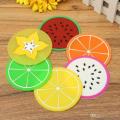 6 PCs Silicon Coaster Hot Cup Glass Holder and Cover. 