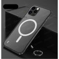 For Tecno Spark 20 KJ5 / Spark 20 Pro 20Pro Shockproof Matte Case Support Magnetic Wireless Charger with Holder. 