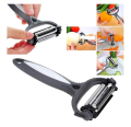 3 in 1 Fruit & Vegetable Peeler Kitchen Cutter High Quality Stainless Steel Blades, 360 Degree Rotary for Carrot Potato Peeler. 